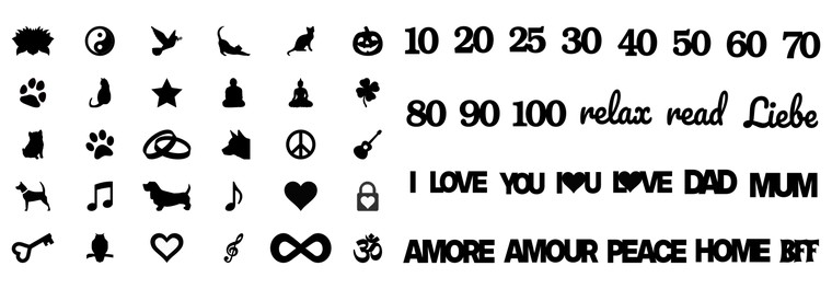 Patterns overview (License: CC-By-SA 4.0 Maren Hachmann)