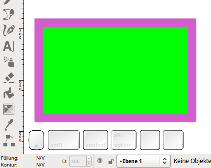 Farben ändern mit Mausgesten