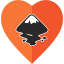 Small heart with inkscape logo, CC-By-SA Golden Ribbon, Martin Owens and Andy Fitzsimon